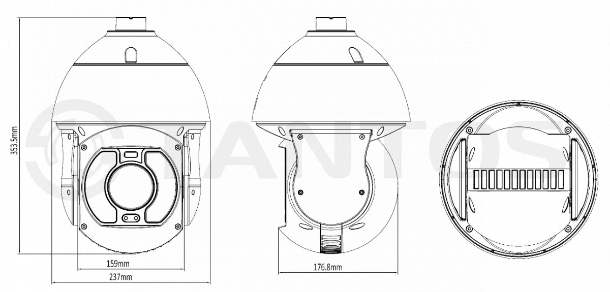 IP-камера TSi-SDW453Z48IR — изображение 2